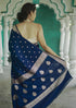 Vasthrlay Peach Banarasi Kanchipuram Ethnic Wear