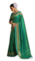 Vasthrlay Exquisite Traditional Intricate Gold Tone Saree