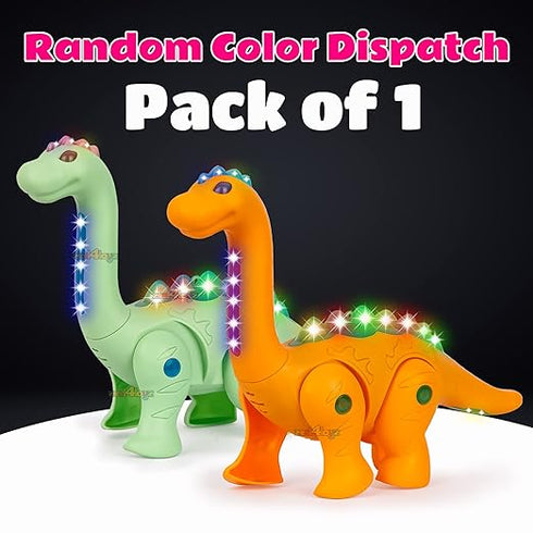 Zest 4 Toyz Battery Operated Walking Dinosaur Musical Toys