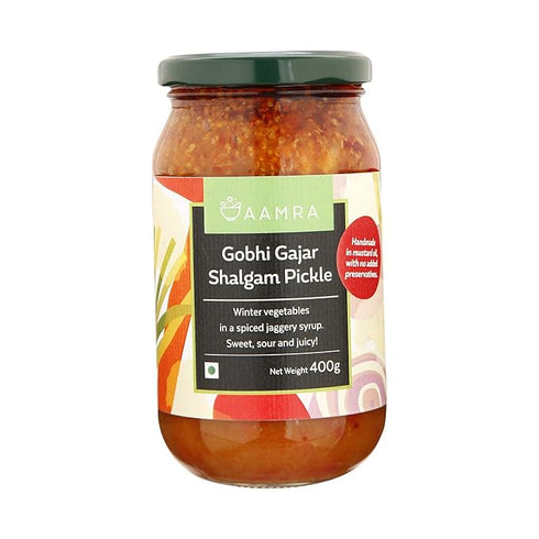 Aamra Traditional Homemade Gobhi Gajar Shalgam Pickle