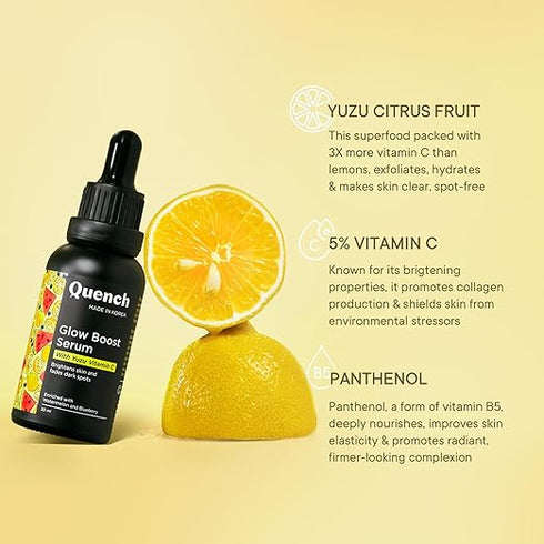 Quench Glow Boost Serum with Yuzu Vitamin C