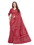 Vasthrlay Cotton Printed Mulmul Saree