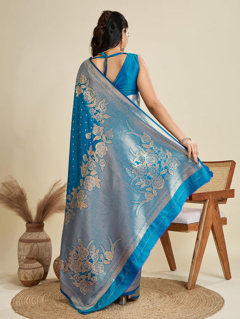 Vasthrlay Kanjivaram Wedding Banarasi Weaving Wine Pink