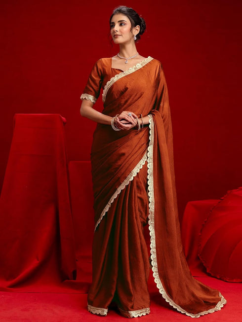 Vasthrlay Blouse Olive Saree