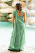 Vasthrlay Fashion Georgette Green Ethnic Wear