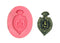 Claysphere Durja Ganesha Silicone Mould (Small)