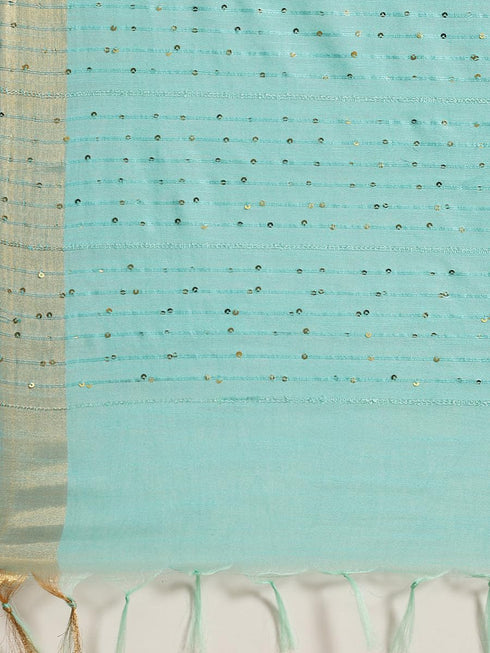 Vasthrlay Bhagalpuri Unstitched Saree