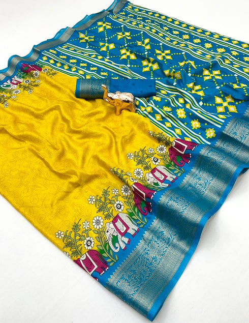 Vasthrlay Tussar Silk Saree