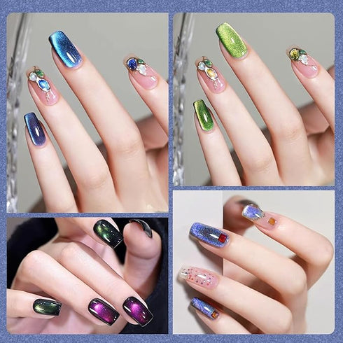 Bolt Bee 9D Cat Eye Gel Nail Polish Magnetic Soak Off UV/LED Gel