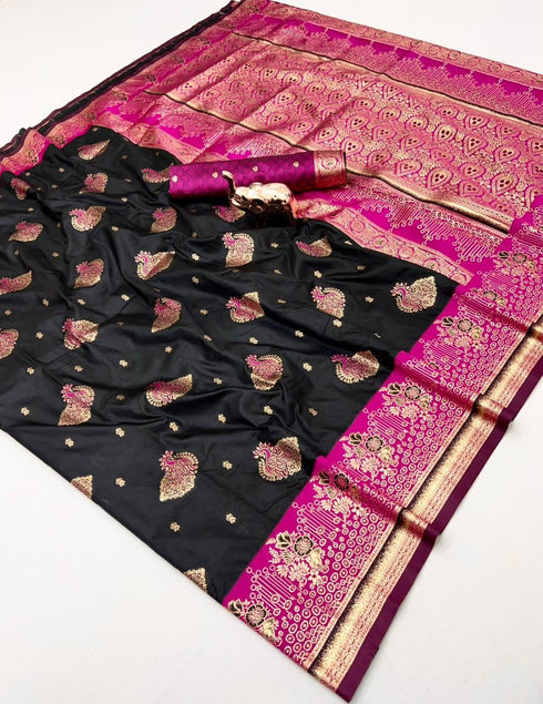 Vasthrlay Paithani Weaving Peacock