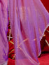 Vasthrlay Sequins Embroidery Red Saree