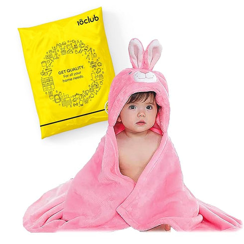 MY NEWBORN Baby Towel Bathrobe Hooded Blanket Wrapper