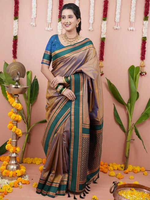 Vasthrlay Traditional Unstitched Saree