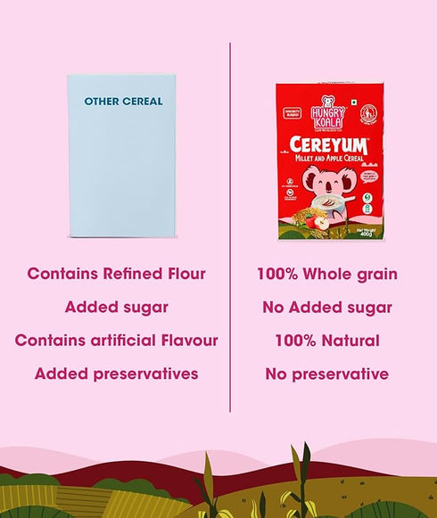 HUNGRY KOALA Millet & Apple Cereal