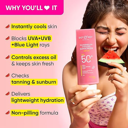 Dot & Key Watermelon Cooling Sunscreen SPF 50