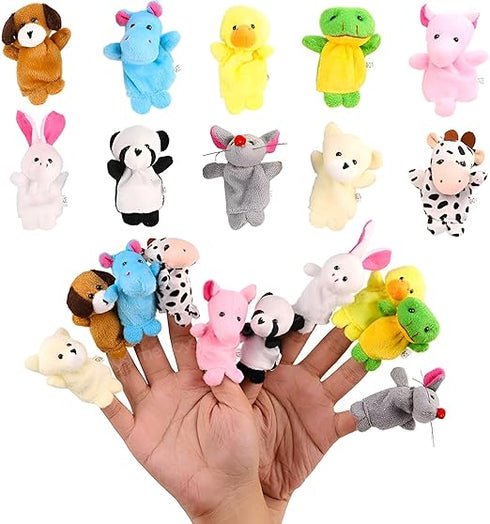 Toyshine Animal Finger Puppets Multicolor