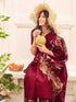 Vasthrlay Womens Abstract Unstitched Off White Saree