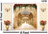 Backdropon Decorative Flower Background Backdrop Curtain