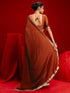 Vasthrlay Blouse Olive Saree