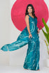 Vasthrlay Fashion Georgette Geometric Dusty Ethnic Wear