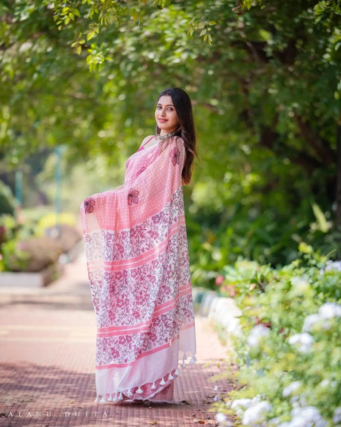 Vasthrlay Printed Lightweight Festive Unstitched