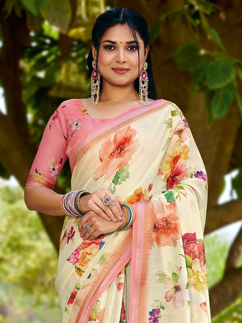 Vasthrlay Cotton Unstitched Sr Ethnic Wear
