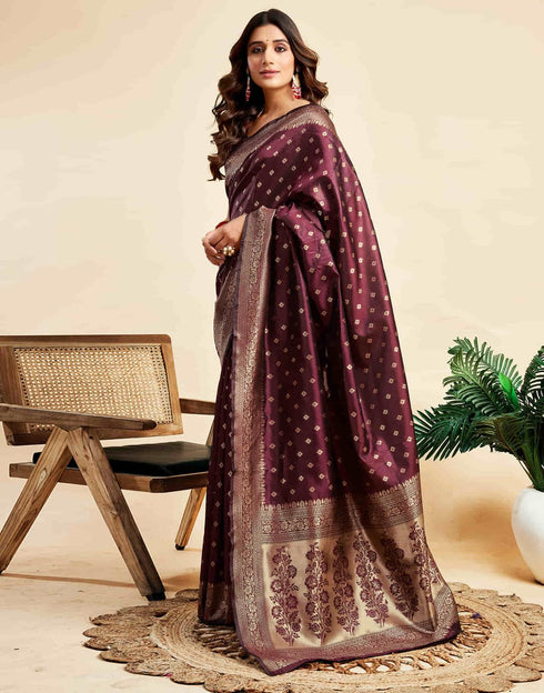 Vasthrlay Banarasi Kanjivaram Kanchipuram Pari 160 Saree With Blouse Piece