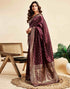Vasthrlay Banarasi Kanjivaram Kanchipuram Pari 160 Saree With Blouse Piece