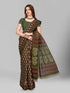 Vasthrlay Cotton Printed Mulmul Saree