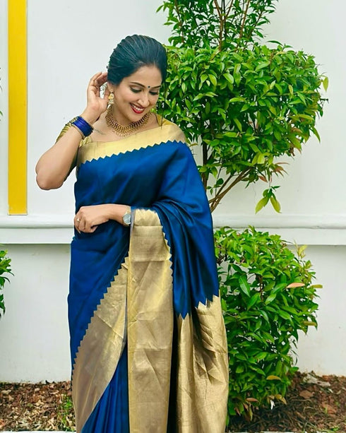 Vasthrlay Kanjivaram Unstitched Saree