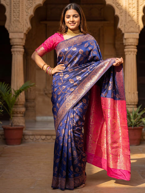 Vasthrlay Kanjivaram Woven Blouse Ethnic Wear