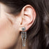 Punk Halloween Earrings for Women Spooky Skull Skeleton Dangle Earrings