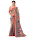 Vasthrlay Special Printed Unstitched Beige Saree