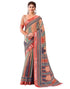 Vasthrlay Special Printed Multicolor Saree With Unstitched Blouse Piece