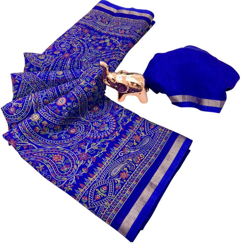 Vasthrlay Tussar Saree Floral