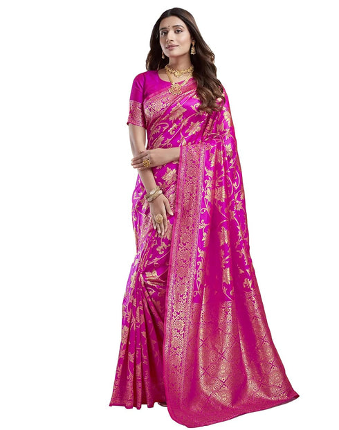 Vsathrlay Kanjivaram Saree Banarasi S