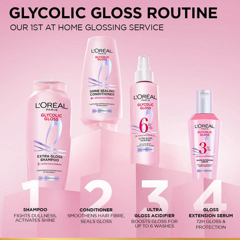 L’Oréal Paris Glycolic Gloss Shine Boosting Shampoo