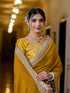 Vasthrlay Blouse Olive Saree
