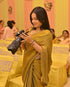Vasthrlay Boarder Unstitched Chhaava Mustarddd Mustard Free Ethnic Wear