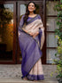 Vasthrlay Shimmer Printed Unstitched Light Green Saree