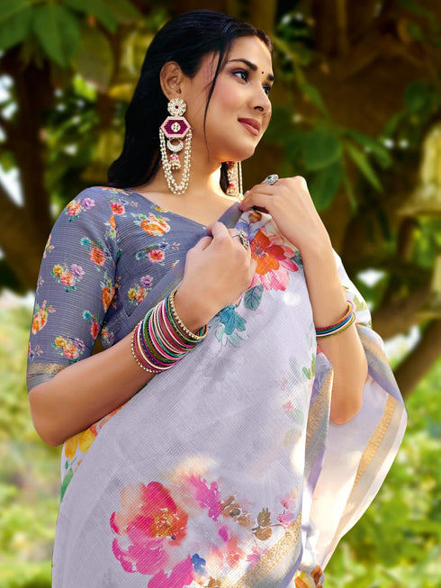 Vasthrlay Cotton Unstitched Sr Ethnic Wear