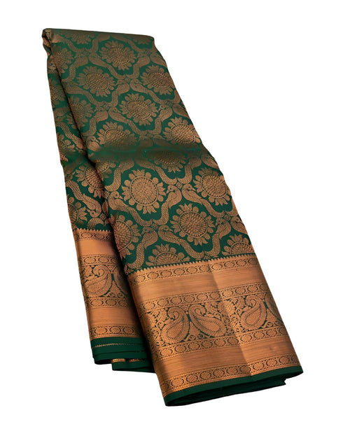 Vasthrlay Banarasi Unstitched Saree