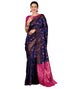 Vasthrlay Banarasi Kanjeevaram Unstitched Beige Saree