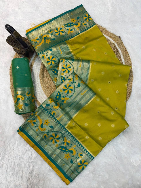 Vasthrlay Paithani Kanjivaram Beautiful