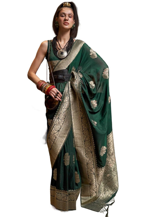 Vasthrlay Women's Georgette Unstitched Blouse Saree