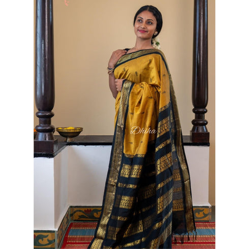 Vasthrlay Kanjivaram Tassels Saree