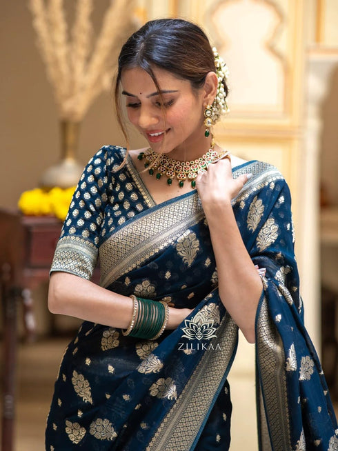 Vasthrlay Banarasi Saree