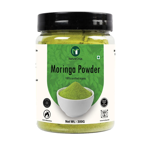 NatureOnus Moringa Powder - Drumstick Leaf Powder