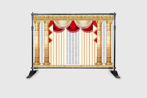 Backdropon Decorative Background Backdrop Curtain for Decoration
