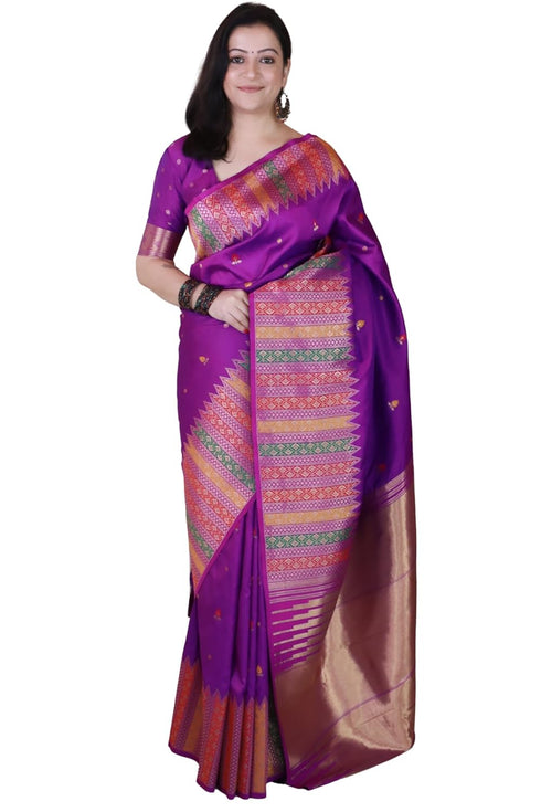 Vasthrlay Kanjivaram Handloom Kashmiri Ethnic Wear
